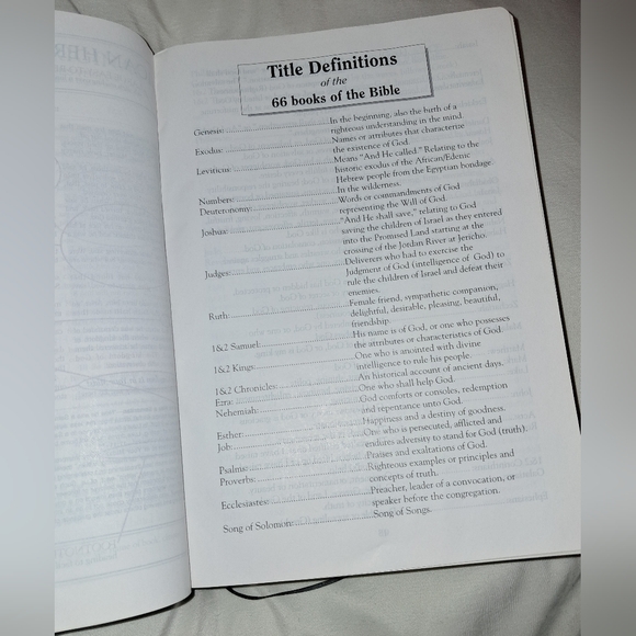 HOLY BIBLE The Original African Heritage Study Bible King James Version - Picture 9 of 16